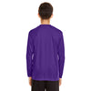 Team 365 Youth Sport Purple Zone Performance Long-Sleeve T-Shirt