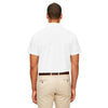 Team 365 Men's White Command Snag-Protection Polo