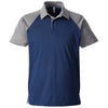 Team 365 Men's Sport Dark Navy/Sport Graphite Command Snag-Protection Colorblock Polo