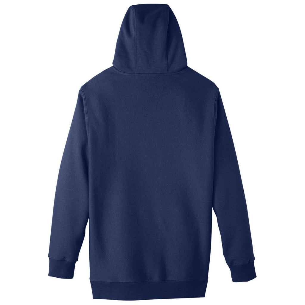 Team 365 Unisex Sport Dark Navy Zone HydroSport Heavyweight Pullover Hooded Sweatshirt