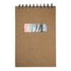 Primeline Natural Notebook with Colored Pencils