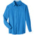 UltraClub Men's Pacific Blue Bradley Performance Woven Shirt