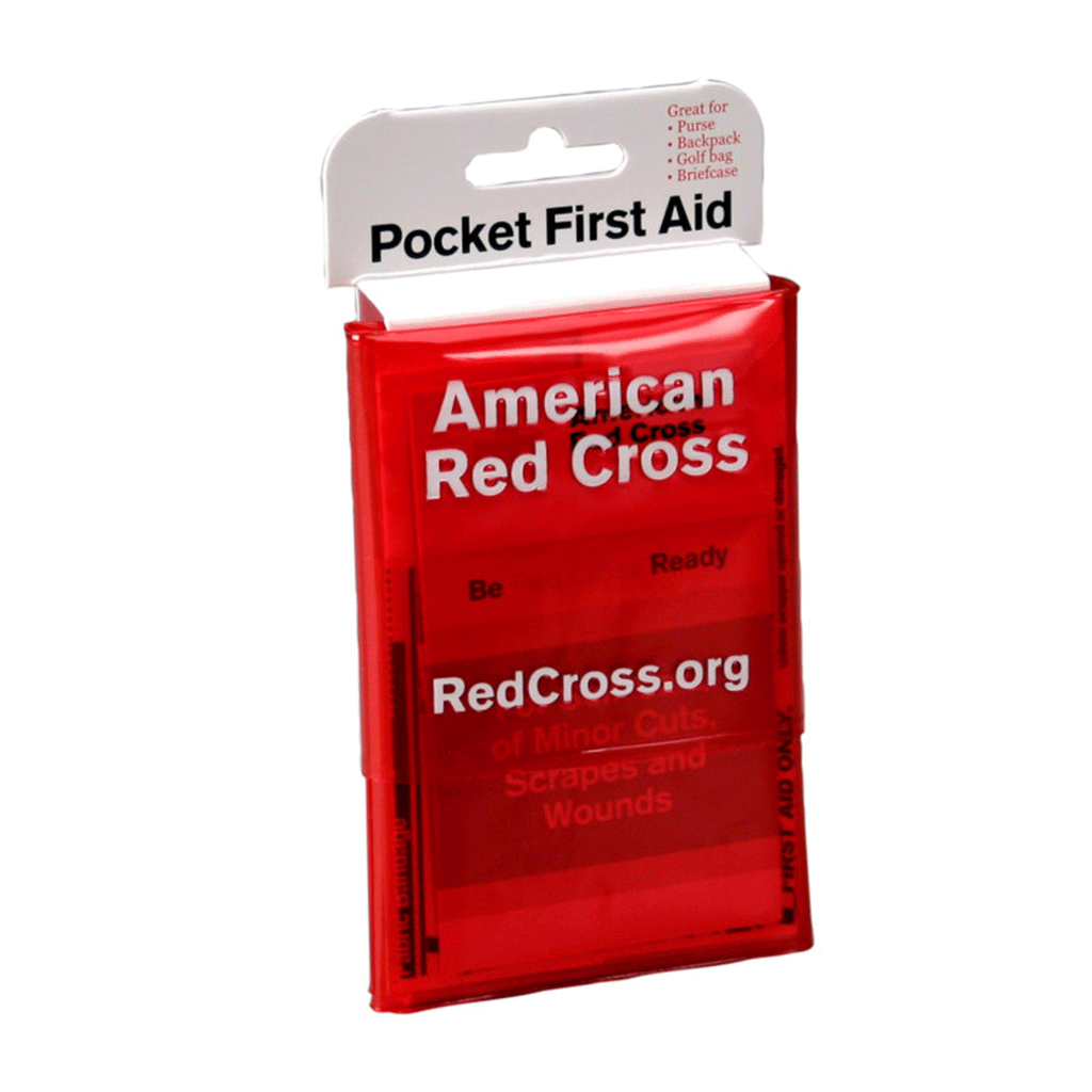 American Red Cross Red Pocket First Aid Kit