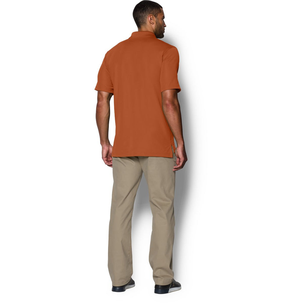 Under Armour Men's Texas Orange Performance Team Polo