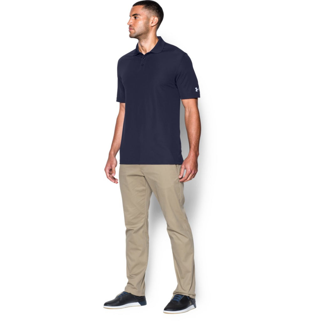 Under Armour Corporate Men's Midnight Navy Performance Polo