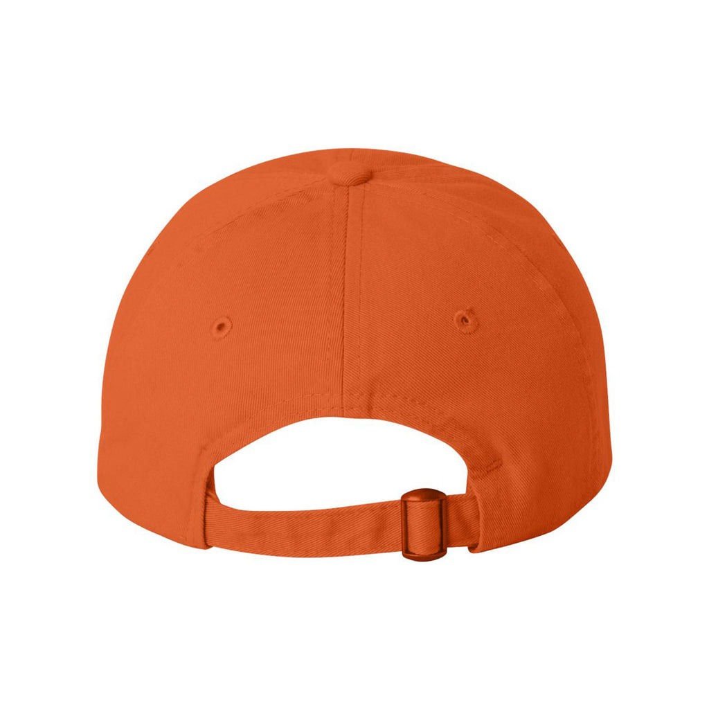 Valucap Orange Classic Dad's Cap