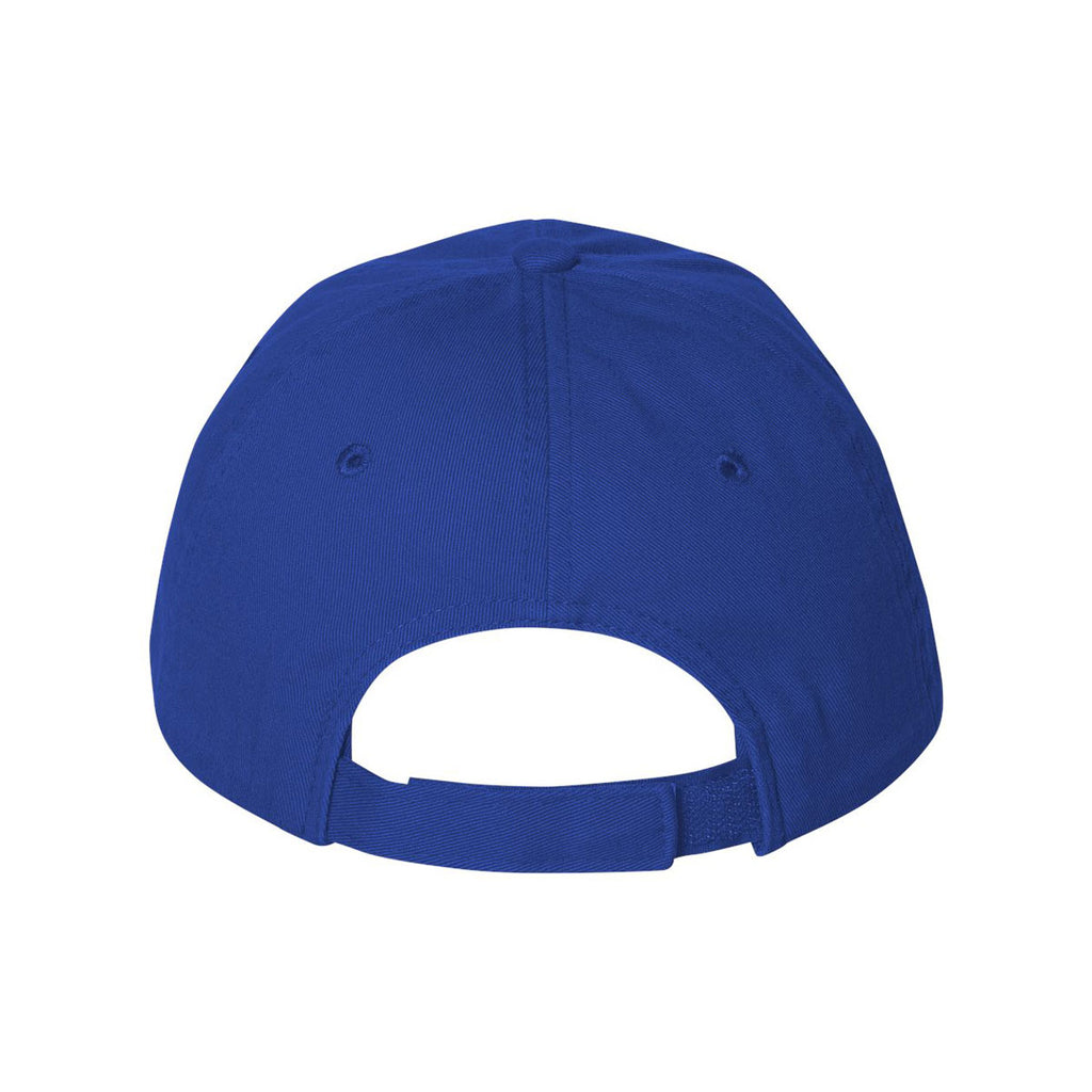 Valucap Royal Blue Unstructured Washed Chino Twill Cap
