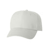 Valucap White Structured Chino Cap