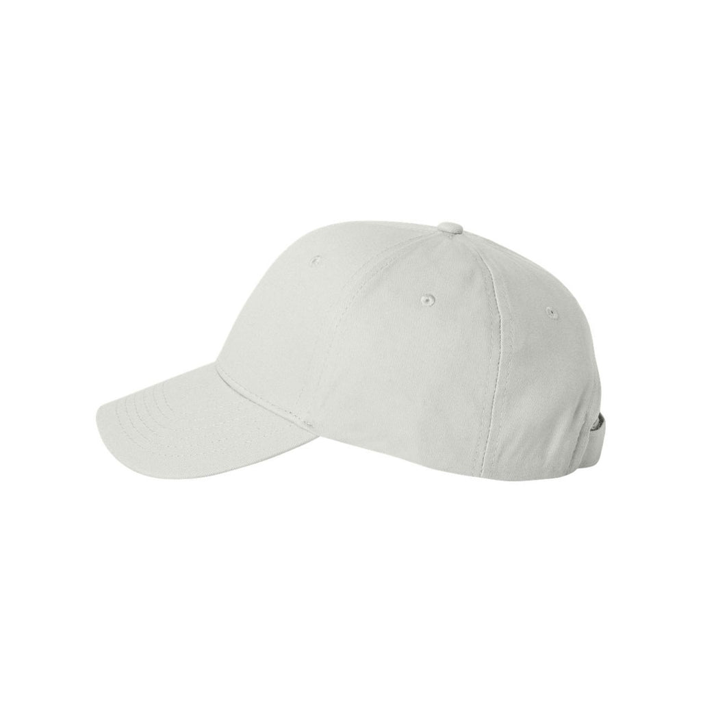 Valucap White Structured Chino Cap