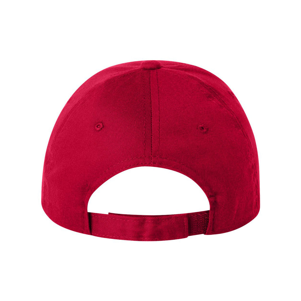 Valucap Red Poly/Cotton Twill Cap