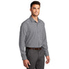 Port Authority Men's Graphite/White City Stretch Shirt