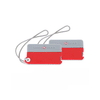 Swissgear Red Luggage Tag Twin Pack