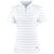 Greg Norman Women's White LAB Stripe Polo