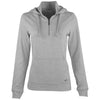 Greg Norman Women's Grey/Heather Lab 1/4 Zip Hoodie