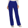 Cherokee Women's Galaxy Blue Workwear Revolution Mid Rise Pull-on Cargo Pant