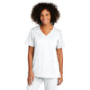 WonderWink Women's White Premiere Flex V-Neck Top