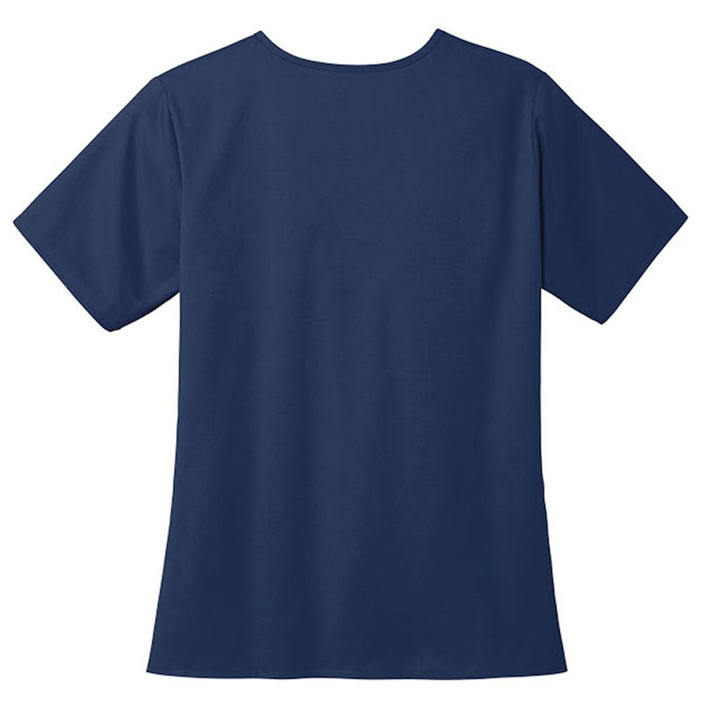 WonderWink Women's Navy WorkFlex V-Neck Top