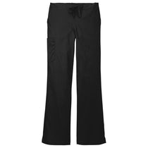 WonderWink Women's Black WorkFlex Flare Leg Cargo Pant