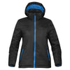 Stormtech Women's Black/Electric Blue Black Ice Thermal Jacket