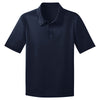 Port Authority Youth Navy Silk Touch Performance Polo