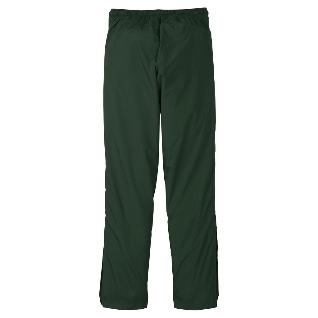 Sport-Tek Youth Forest Green Wind Pant