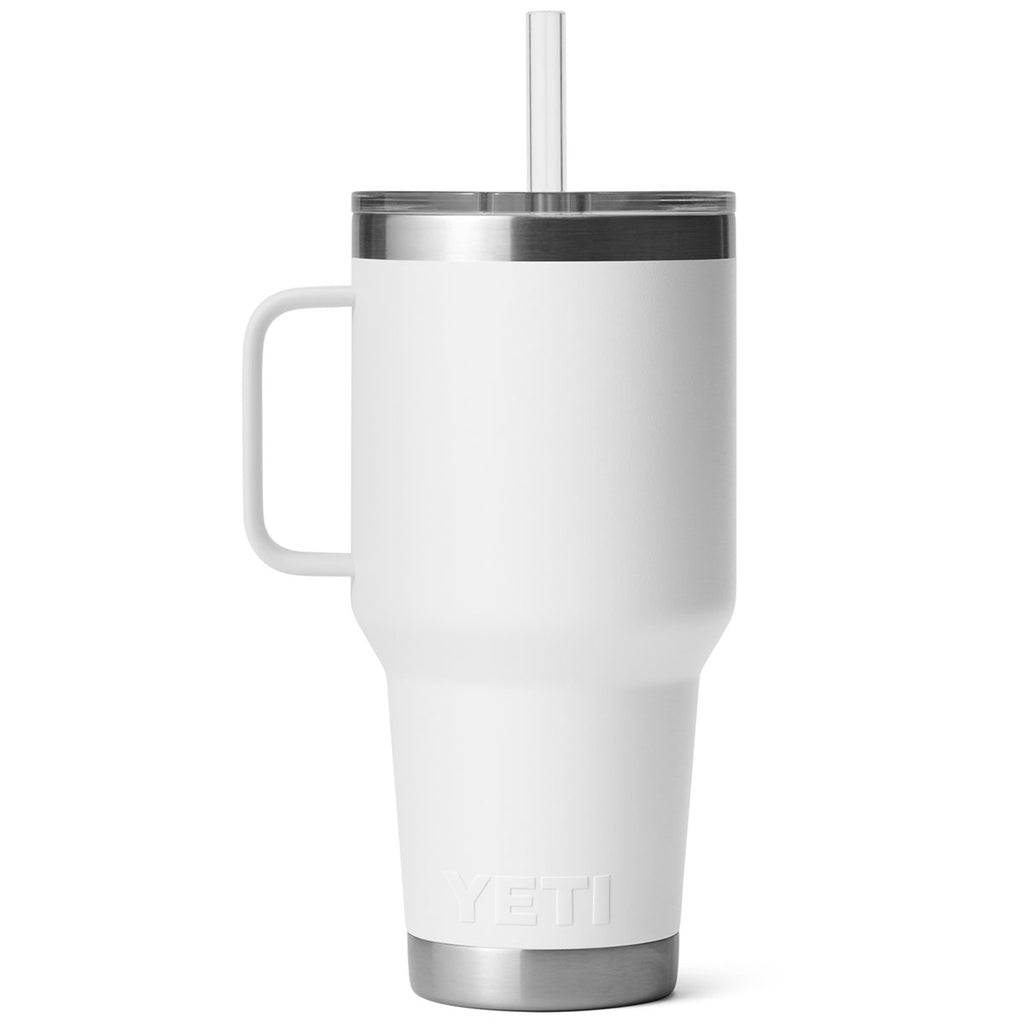 YETI White Rambler 35 oz Mug