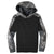 Sport-Tek Youth Black/Black Sport-Wick Mineral Freeze Fleece Colorblock Hooded Pullover