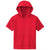 Sport-Tek Youth Deep Red Sport-Wick Fleece Short Sleeve Pullover Hoodie