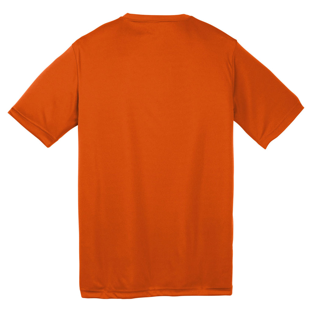 Sport-Tek Youth Deep Orange PosiCharge Competitor Tee