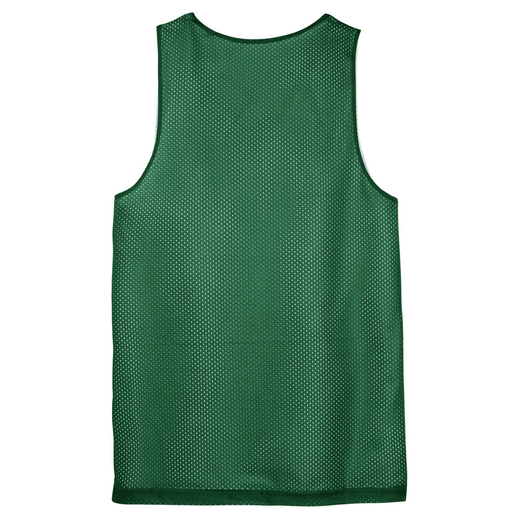 Sport-Tek Youth Kelly Green PosiCharge Classic Mesh Reversible Tank