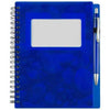 Gold Bond Bedrock Blue Business Card Stone Paper Notebook