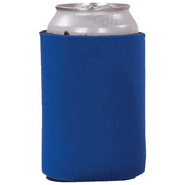 Gold Bond Blue Collapsible Foam Can Holder - 2 sided