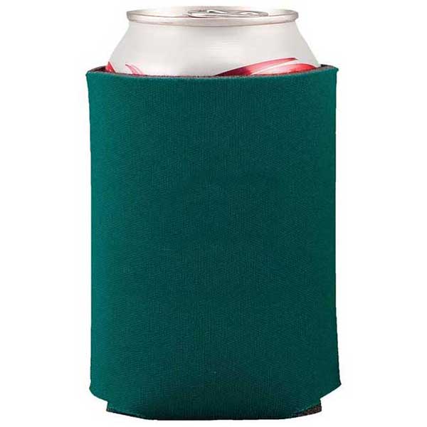 Gold Bond Dark Green Collapsible Foam Can Holder - 2 sided