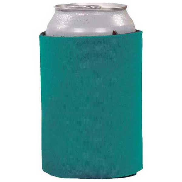 Gold Bond Teal Collapsible Foam Can Holder - 2 sided