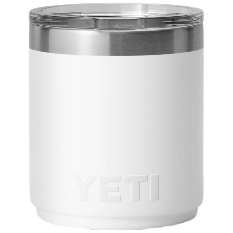 YETI White Rambler 10 oz Stackable Lowball